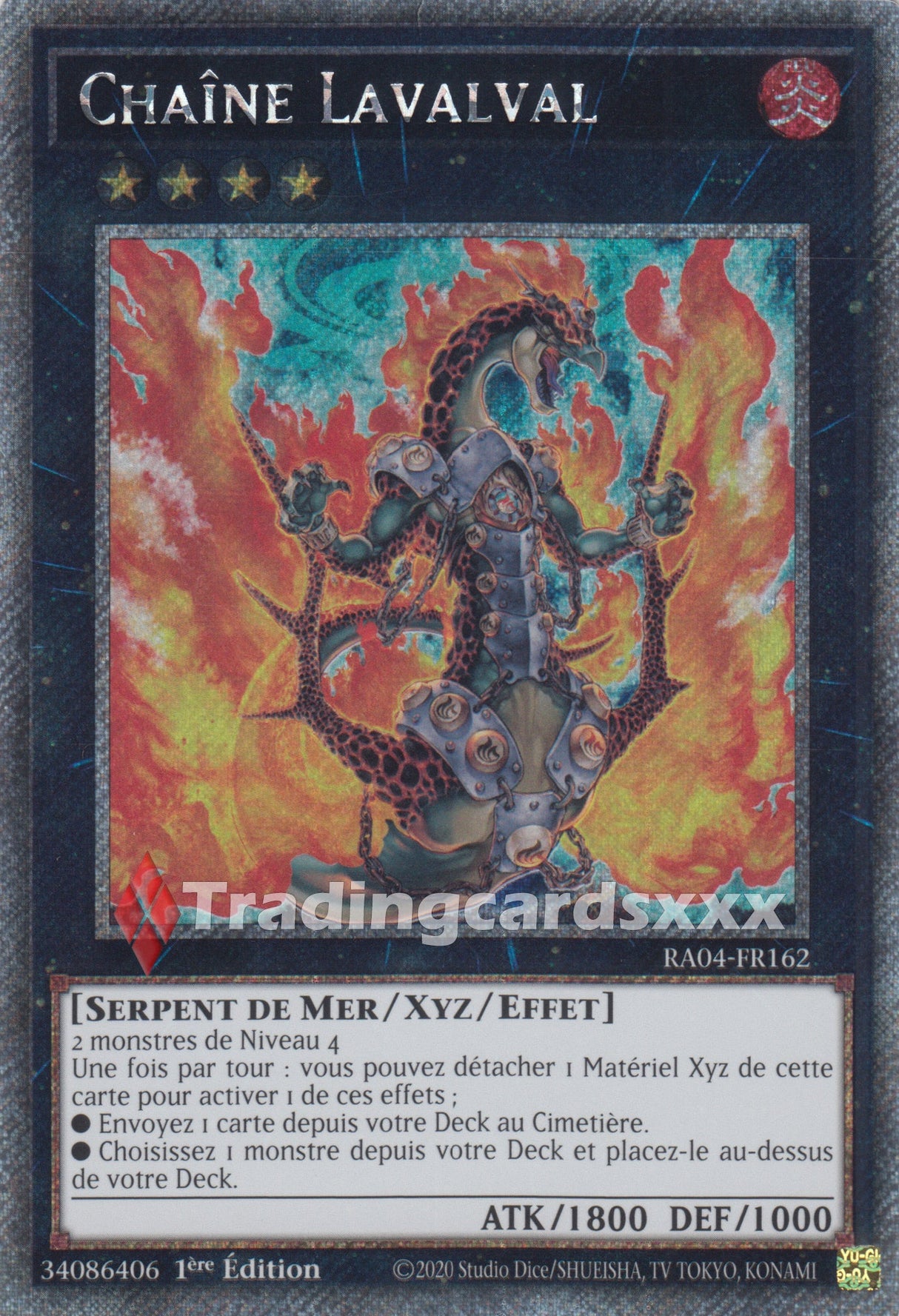 Yu-Gi-Oh! Chaîne Lavalval : PS RA04-FR162