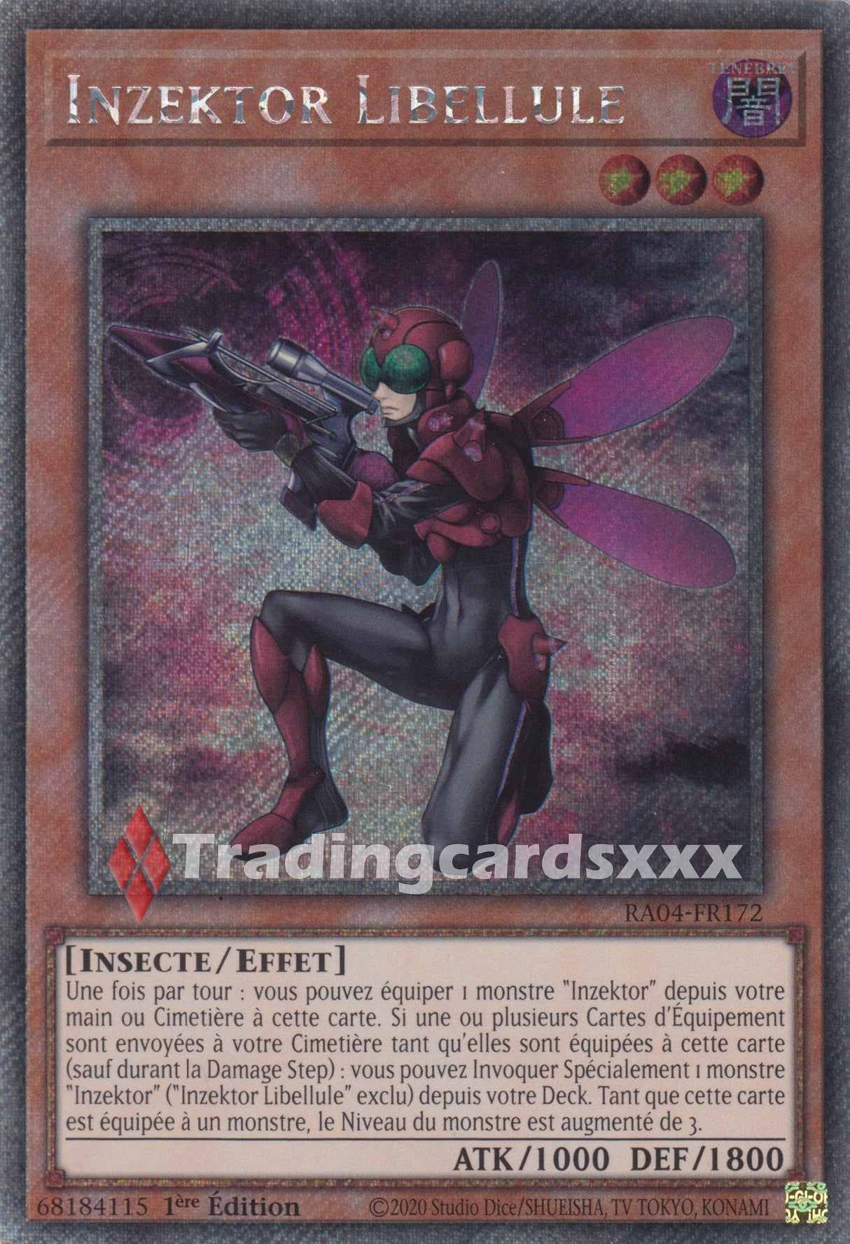Yu-Gi-Oh! Inzektor Libellule : PS RA04-FR172