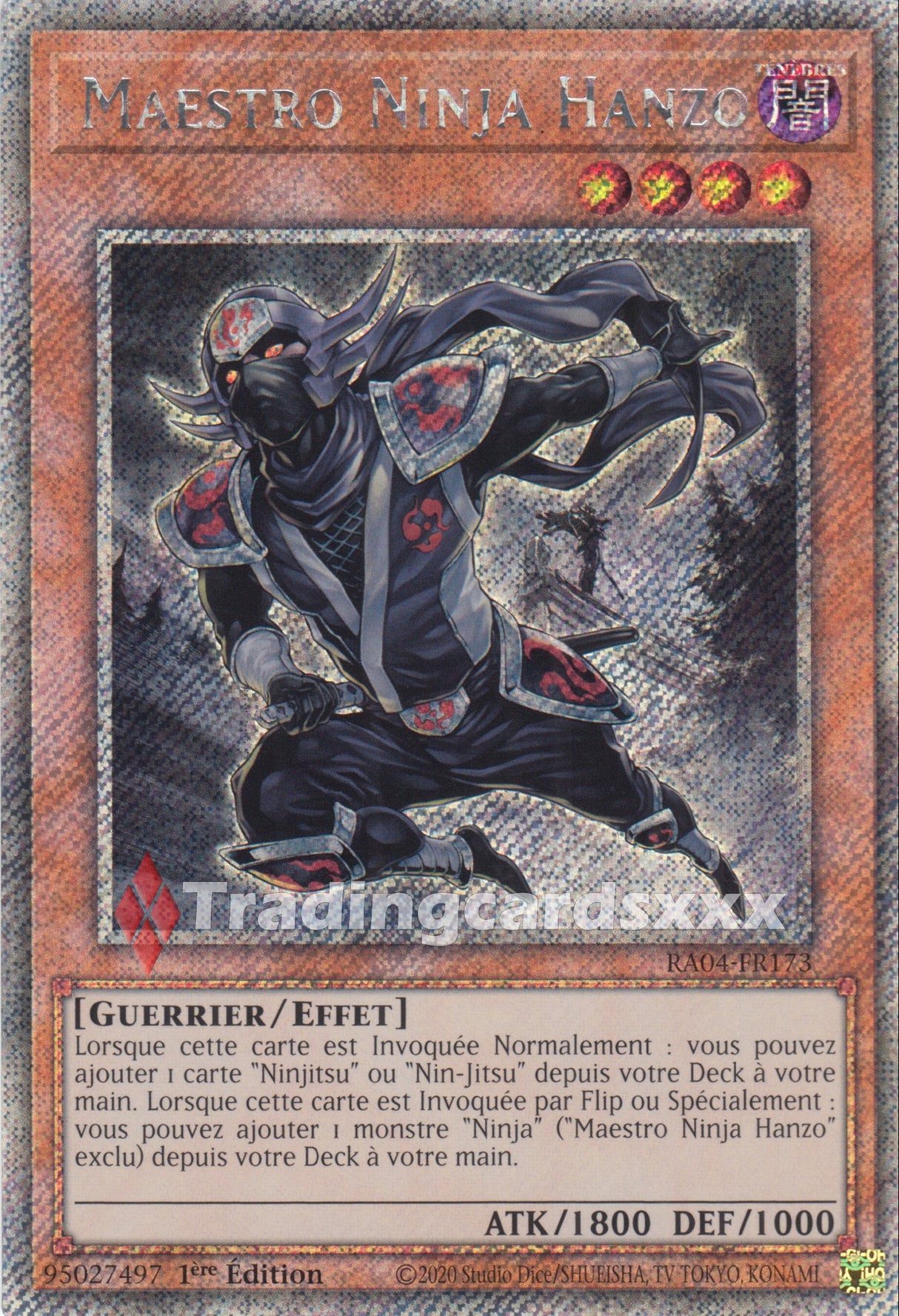 Yu-Gi-Oh! Maestro Ninja Hanzo : PS RA04-FR173