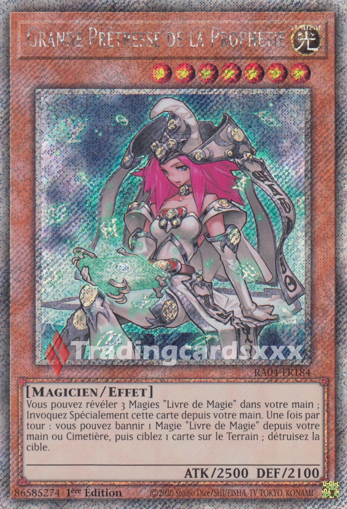 Yu-Gi-Oh! Grande Prêtresse de la Prophétie : PS RA04-FR184