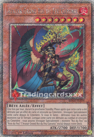 Yu-Gi-Oh! Avatar Grand Roi du Feu Garunix : PS RA04-FR194
