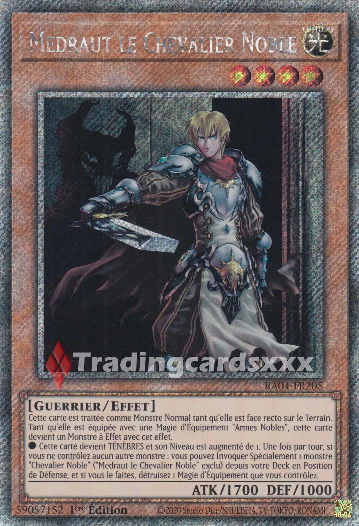 Yu-Gi-Oh! Medraut le Chevalier Noble : PS RA04-FR205
