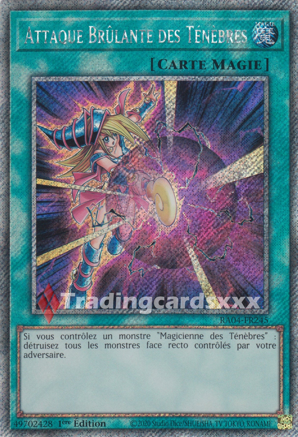 Yu-Gi-Oh! Attaque Brûlante des Ténèbres : PS RA04-FR245