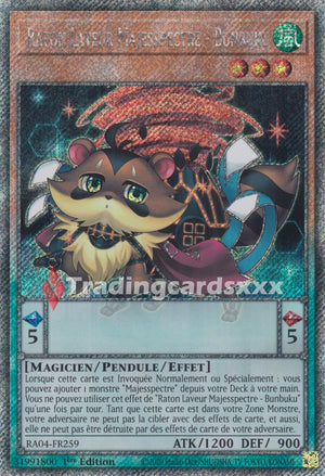 Yu-Gi-Oh! Raton Laveur Majesspectre - Bunbuku : PS RA04-FR259