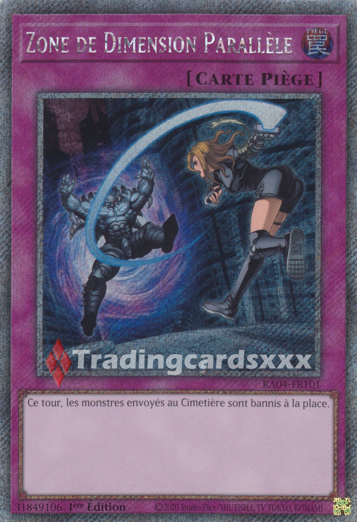 Yu-Gi-Oh! Zone de Dimension Parallèle : RA04-FR101