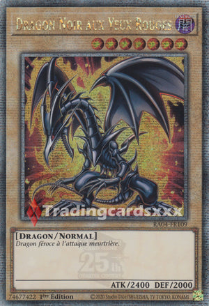 Yu-Gi-Oh! Dragon Noir aux Yeux Rouges - V.2 : QCSE RA04-FR109