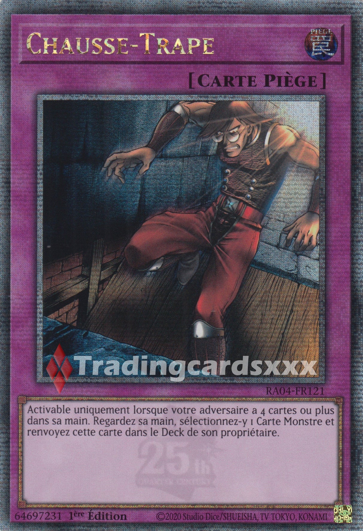 Yu-Gi-Oh! Chausse-Trape : QCSE RA04-FR121