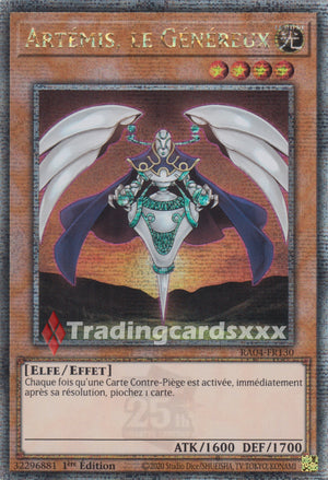 Yu-Gi-Oh! Artémis, le Généreux : QCSE RA04-FR130