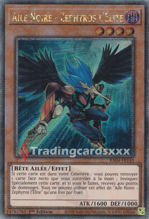 Yu-Gi-Oh! Aile Noire - Zephyros l'Élite : QCSE RA04-FR145
