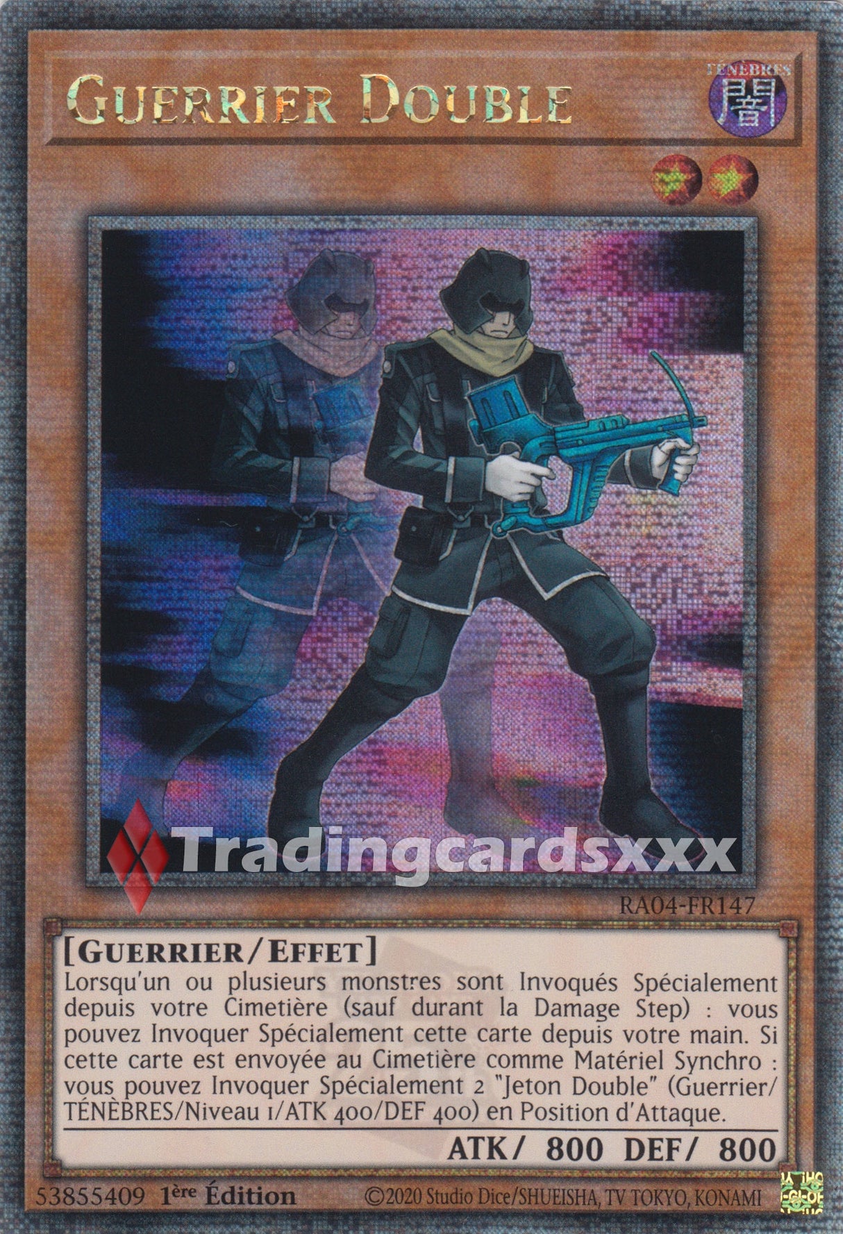 Yu-Gi-Oh! Guerrier Double : QCSE RA04-FR147