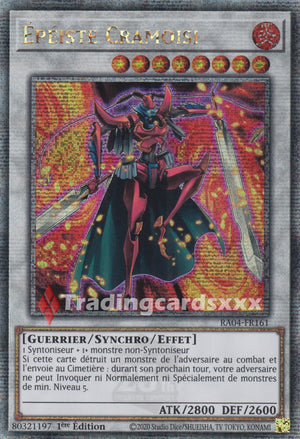 Yu-Gi-Oh! Épéiste Cramoisi : QCSE RA04-FR161