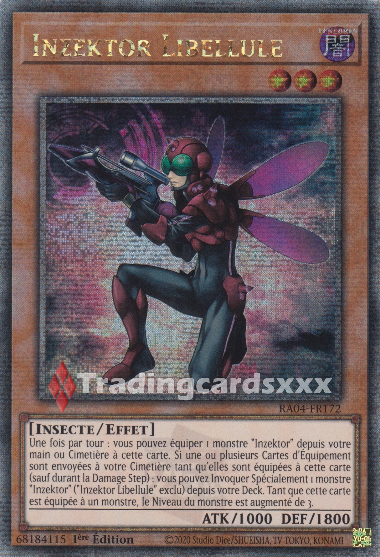 Yu-Gi-Oh! Inzektor Libellule : QCSE RA04-FR172
