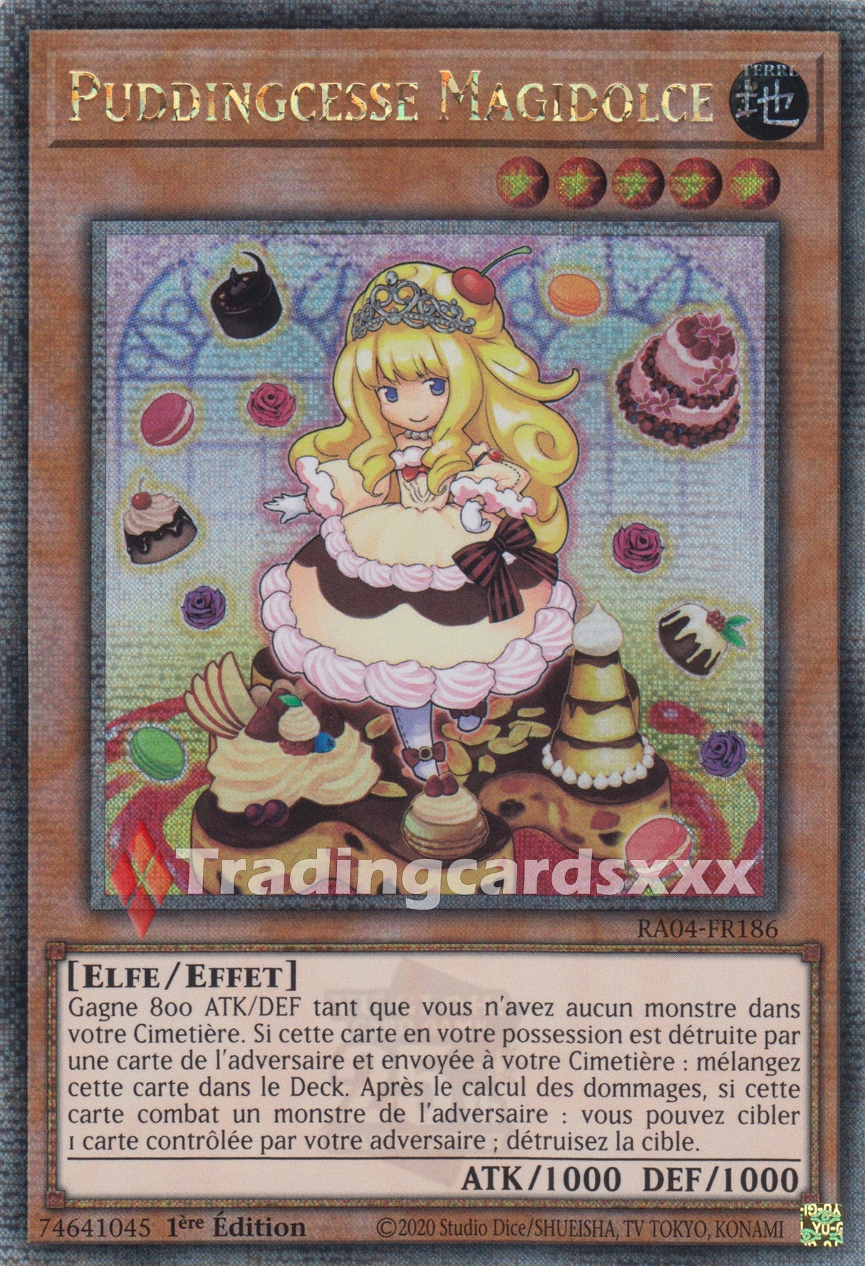 Yu-Gi-Oh! Puddingcesse Magidolce : QCSE RA04-FR186