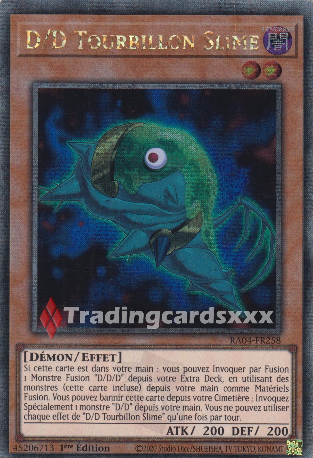 Yu-Gi-Oh! D/D Tourbillon Slime : QCSE RA04-FR258