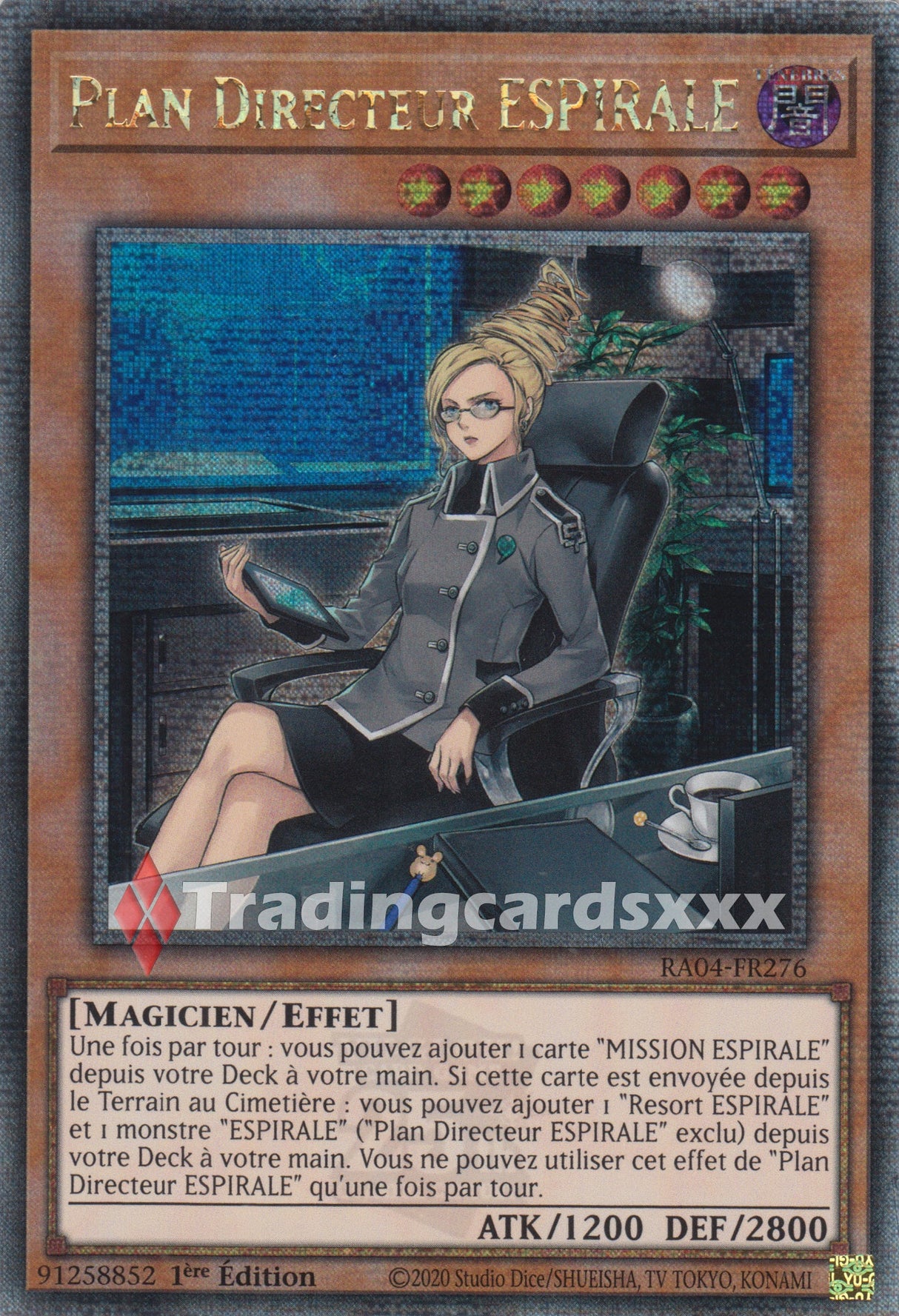 Yu-Gi-Oh! Plan Directeur ESPIRALE : QCSE RA04-FR276