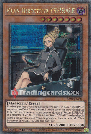 Yu-Gi-Oh! Plan Directeur ESPIRALE : QCSE RA04-FR276