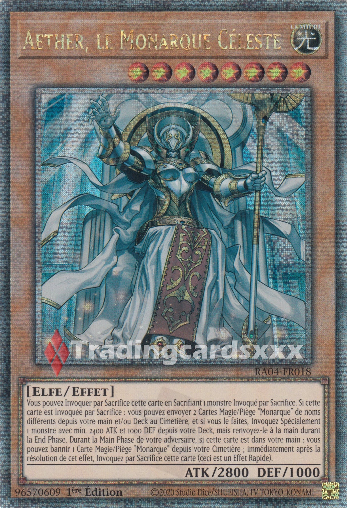 Yu-Gi-Oh! Aether, le Monarque Céleste : RA04-FR018