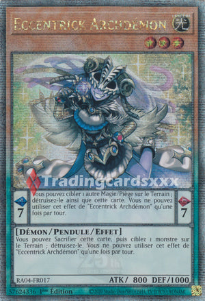 Yu-Gi-Oh! Eccentrick Archdémon : RA04-FR017