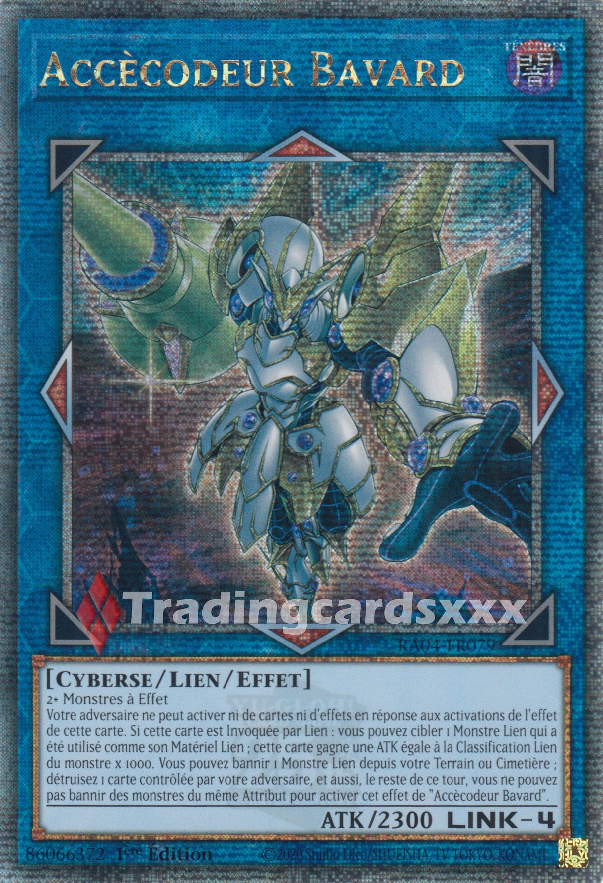 Yu-Gi-Oh! Accècodeur Bavard : RA04-FR079 - QCSE
