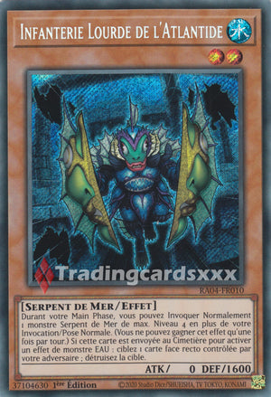 Yu-Gi-Oh! Infanterie Lourde de l'Atlantide : RA04-FR010
