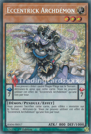 Yu-Gi-Oh! Eccentrick Archdémon : RA04-FR017