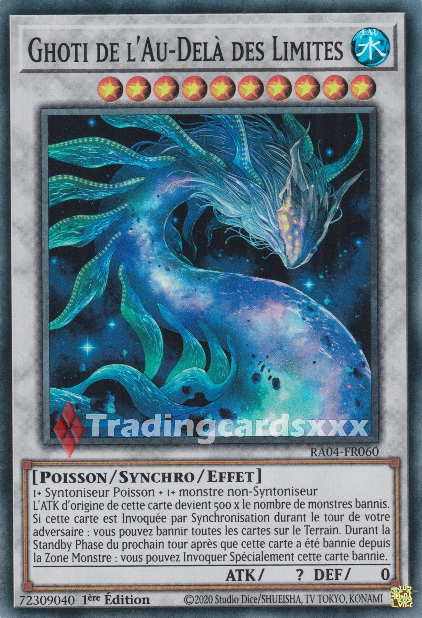 Yu-Gi-Oh! Ghoti de l'Au-Delà des Limites : RA04-FR060 – Tradingcardsxxx