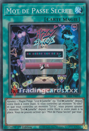 Yu-Gi-Oh! Mot de Passe Secret : RA04-FR095 Tradingcardsxxx Yu-Gi-Oh! Mot de Passe Secret : RA04-FR095 Tradingcardsxxx