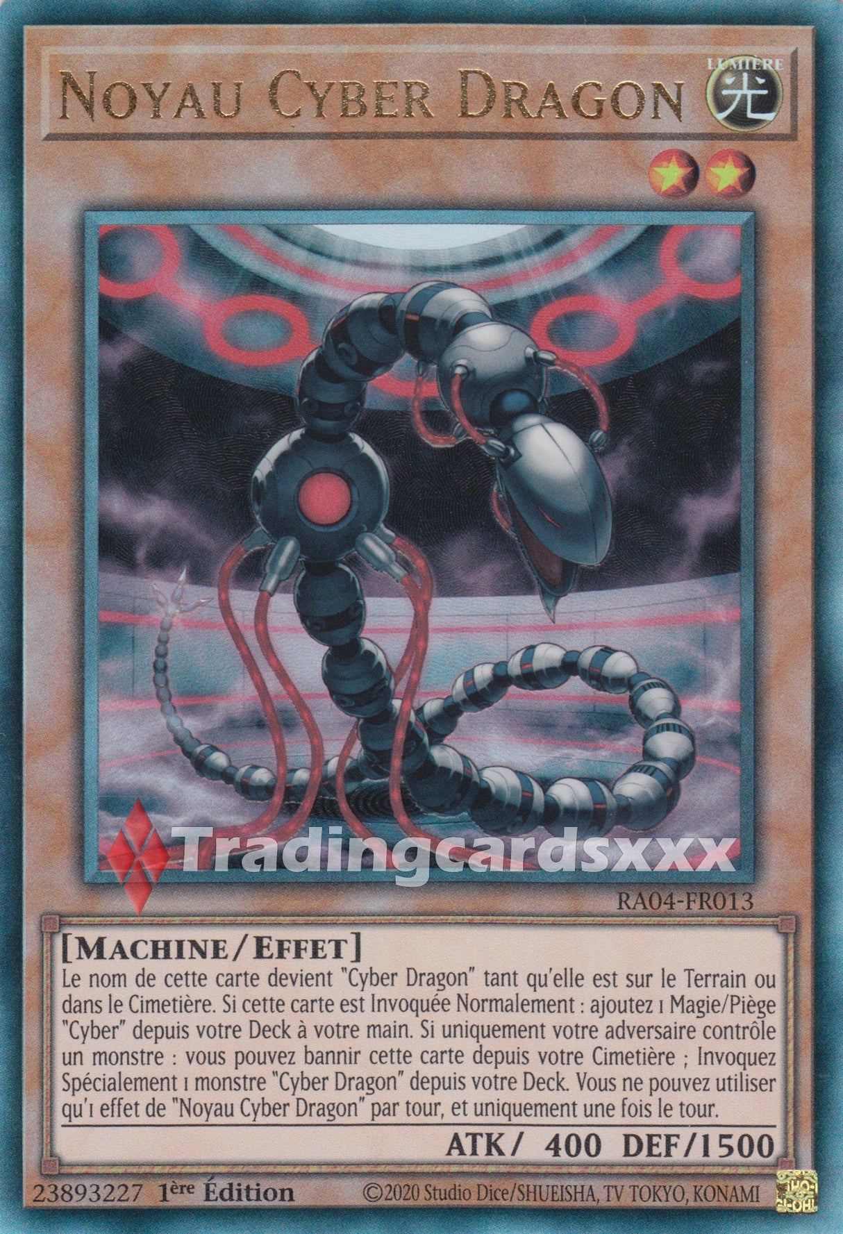 Yu-Gi-Oh! Noyau Cyber Dragon : RA04-FR013