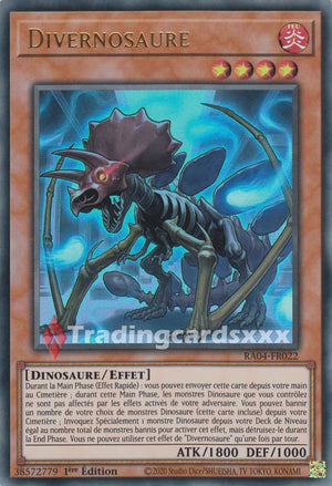 Yu-Gi-Oh! Divernosaure : RA04-FR022