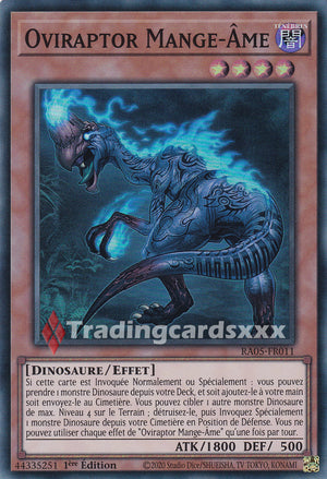 Yu-Gi-Oh! Oviraptor Mange-Âme : SR RA05-FR011