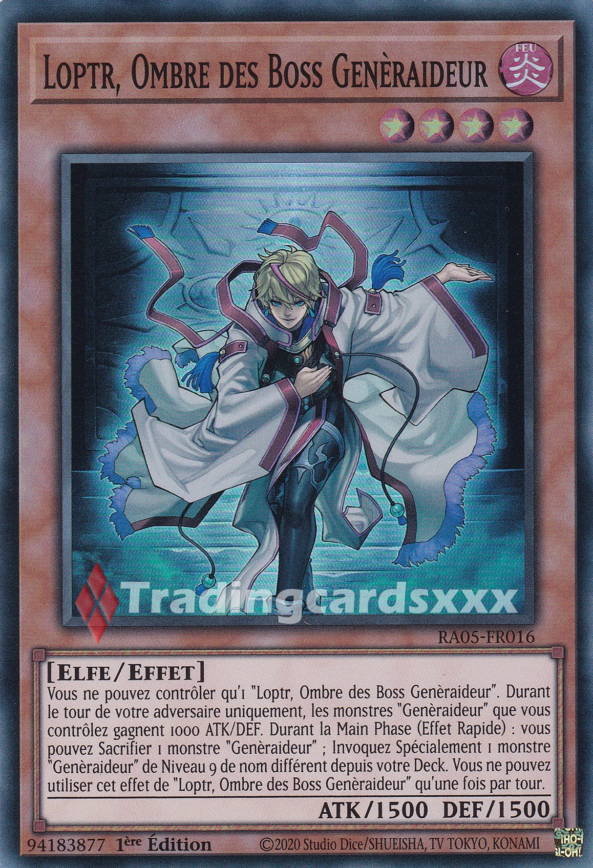 Yu-Gi-Oh! Loptr, Ombre des Boss Genèraideur : SR RA05-FR016