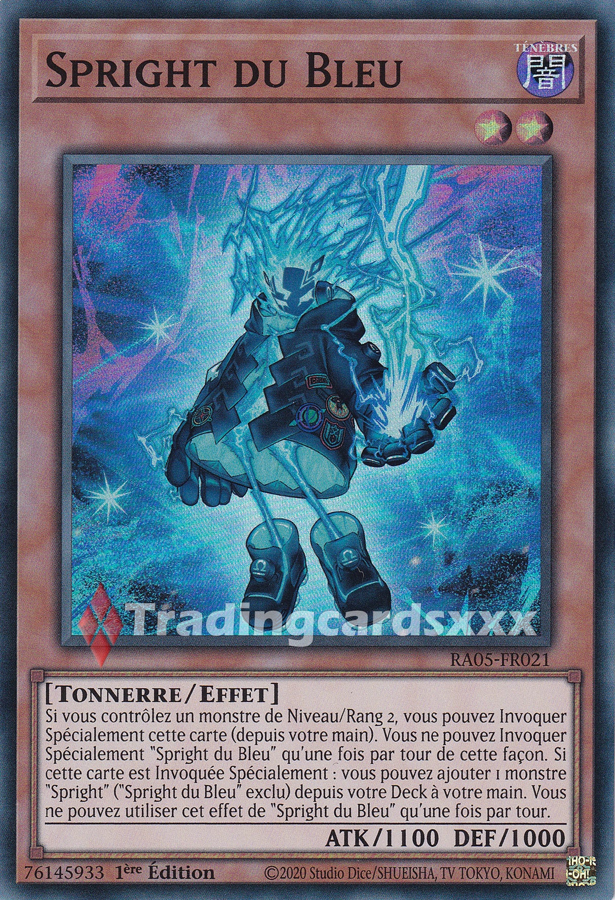 Yu-Gi-Oh! Spright du Bleu : SR RA05-FR021