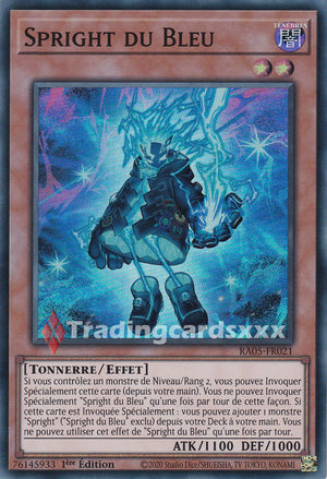 Yu-Gi-Oh! Spright du Bleu : SR RA05-FR021
