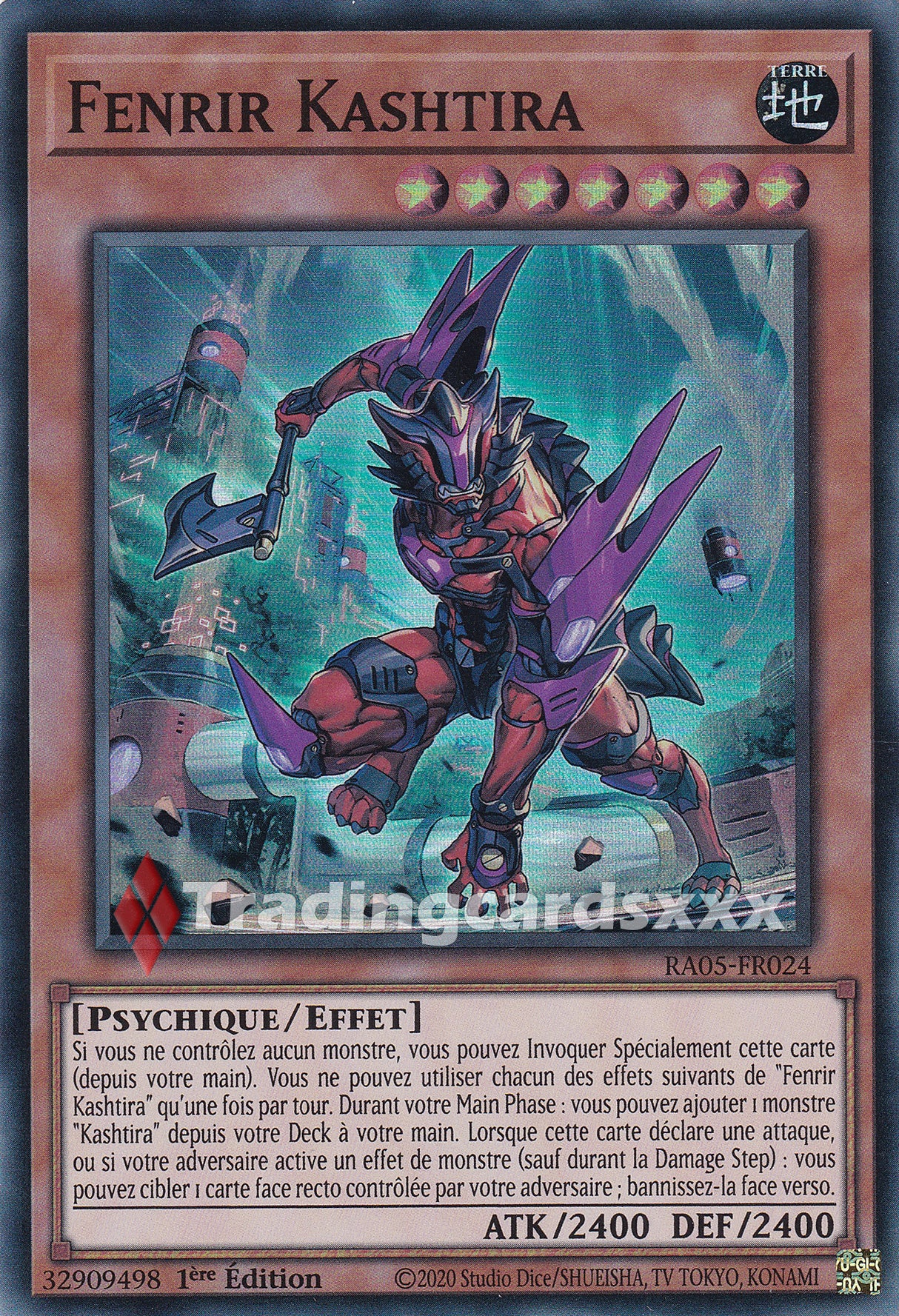 Yu-Gi-Oh! Fenrir Kashtira : SR RA05-FR024