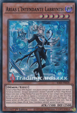 Yu-Gi-Oh! Arias l'Intendante Labrynth : SR RA05-FR028