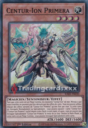 Yu-Gi-Oh! Centur-Ion Primera : SR RA05-FR030