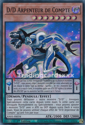 Yu-Gi-Oh! D/D Arpenteur de Compte : SR RA05-FR034