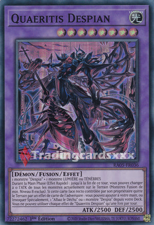 Yu-Gi-Oh! Quaeritis Despian : SR RA05-FR036