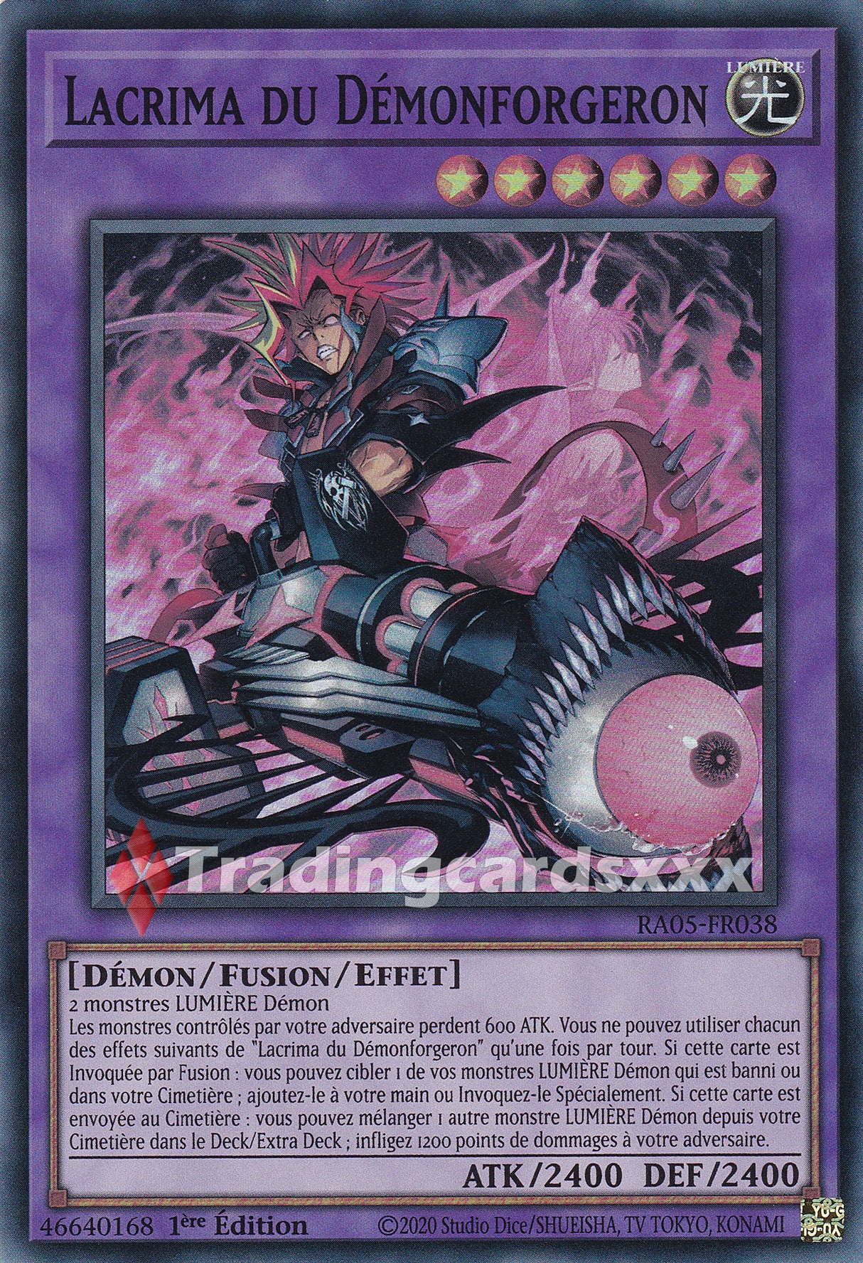 Yu-Gi-Oh! Lacrima du Démonforgeron : SR RA05-FR038