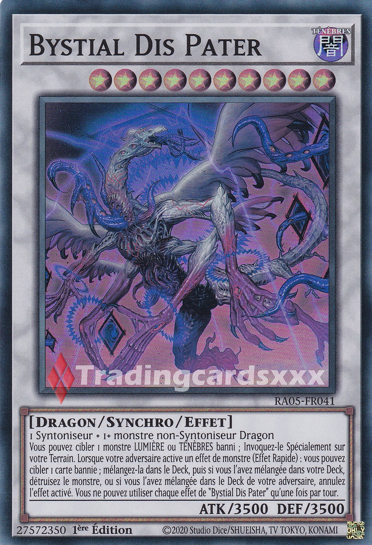Yu-Gi-Oh! Bystial Dis Pater : SR RA05-FR041