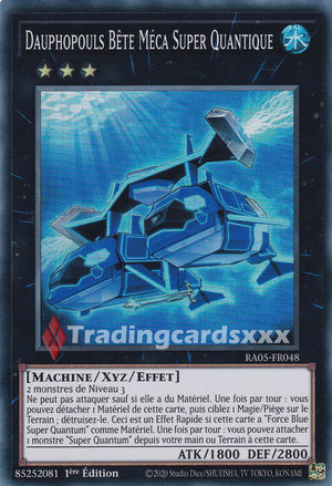 Yu-Gi-Oh! Dauphopouls Bête Méca Super Quantique : SR RA05-FR048