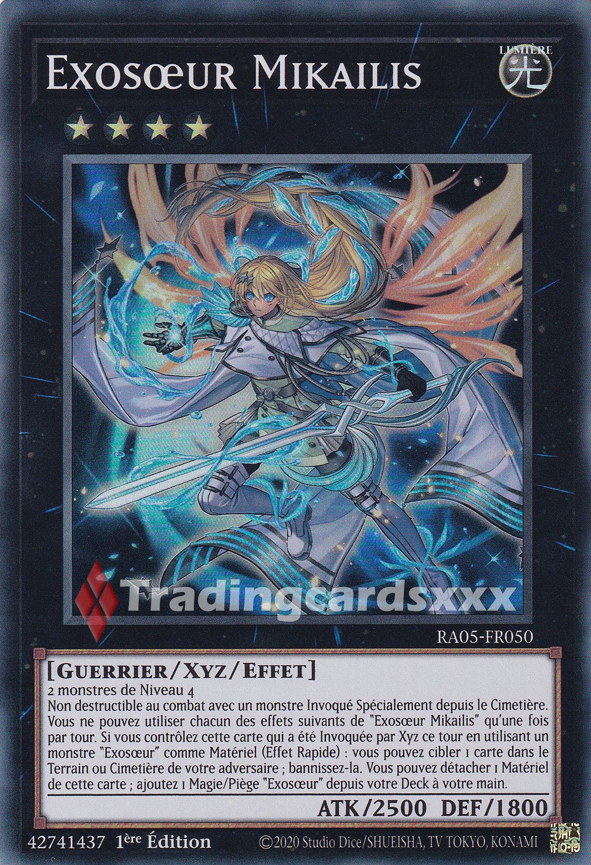 Yu-Gi-Oh! Exosœur Mikailis : SR RA05-FR050