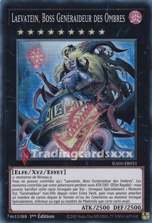 Yu-Gi-Oh! Laevatein, Boss Genèraideur des Ombres : SR RA05-FR051