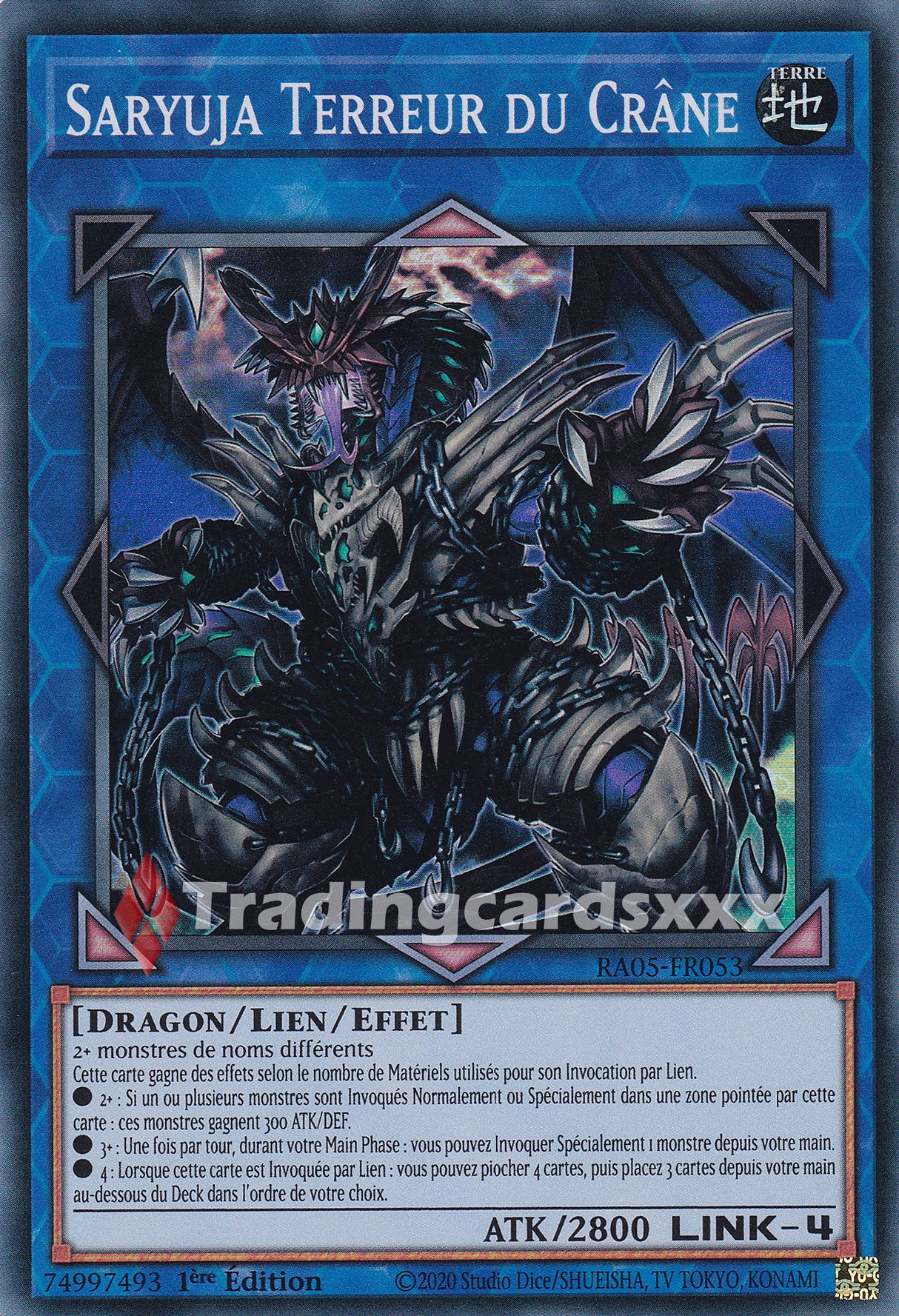 Yu-Gi-Oh! Saryuja Terreur du Crâne : SR RA05-FR053