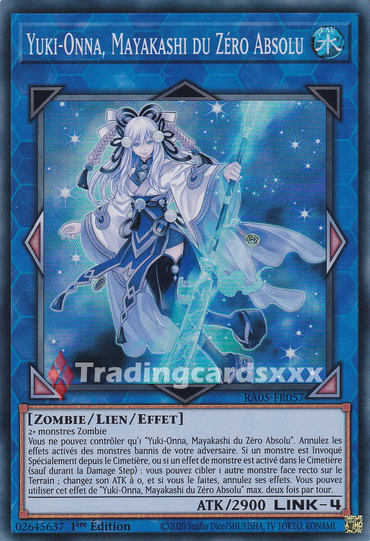 Yu-Gi-Oh! Yuki-Onna, Mayakashi du Zéro Absolu : SR RA05-FR057