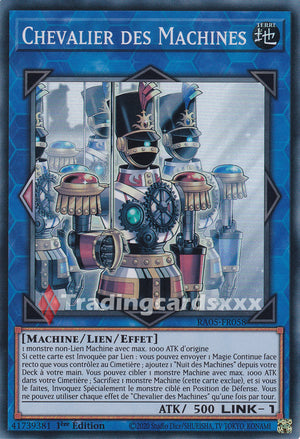 Yu-Gi-Oh! Chevalier des Machines : SR RA05-FR058