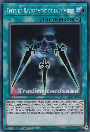 Yu-Gi-Oh! Épées de Ravissement de la Lumière : SR RA05-FR059