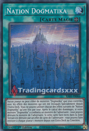 Yu-Gi-Oh! Nation Dogmatika : SR RA05-FR066