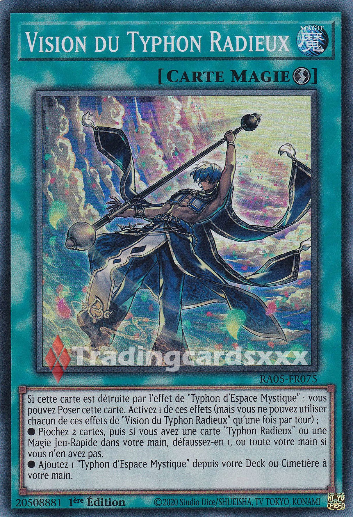 Yu-Gi-Oh! Vision du Typhon Radieux : SR RA05-FR075