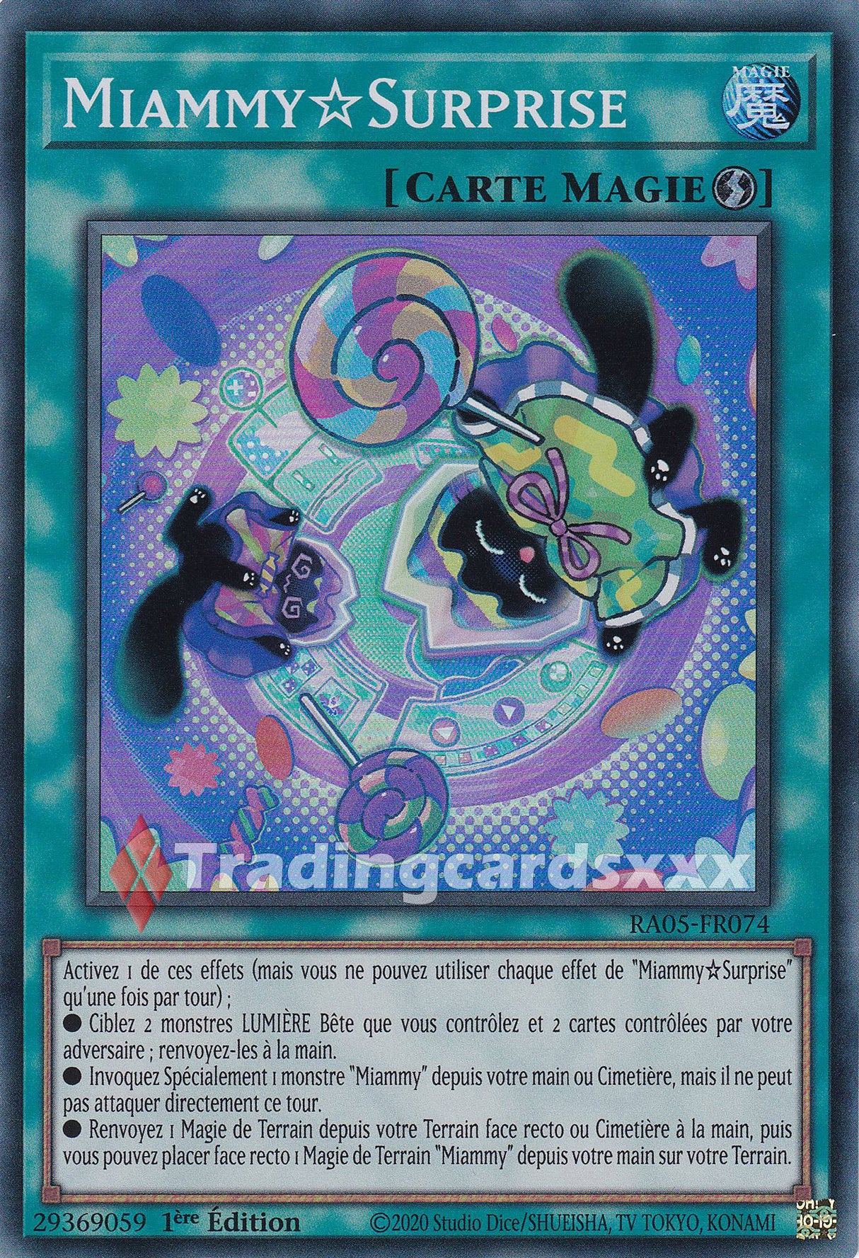 Yu-Gi-Oh! Miammy?Surprise : SR RA05-FR074